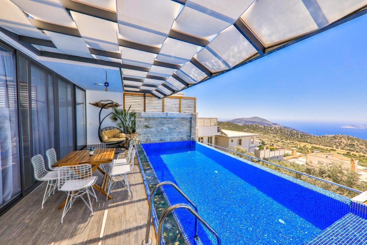 Villa Panorama Kalkan Jilda Livya Kültér fotó