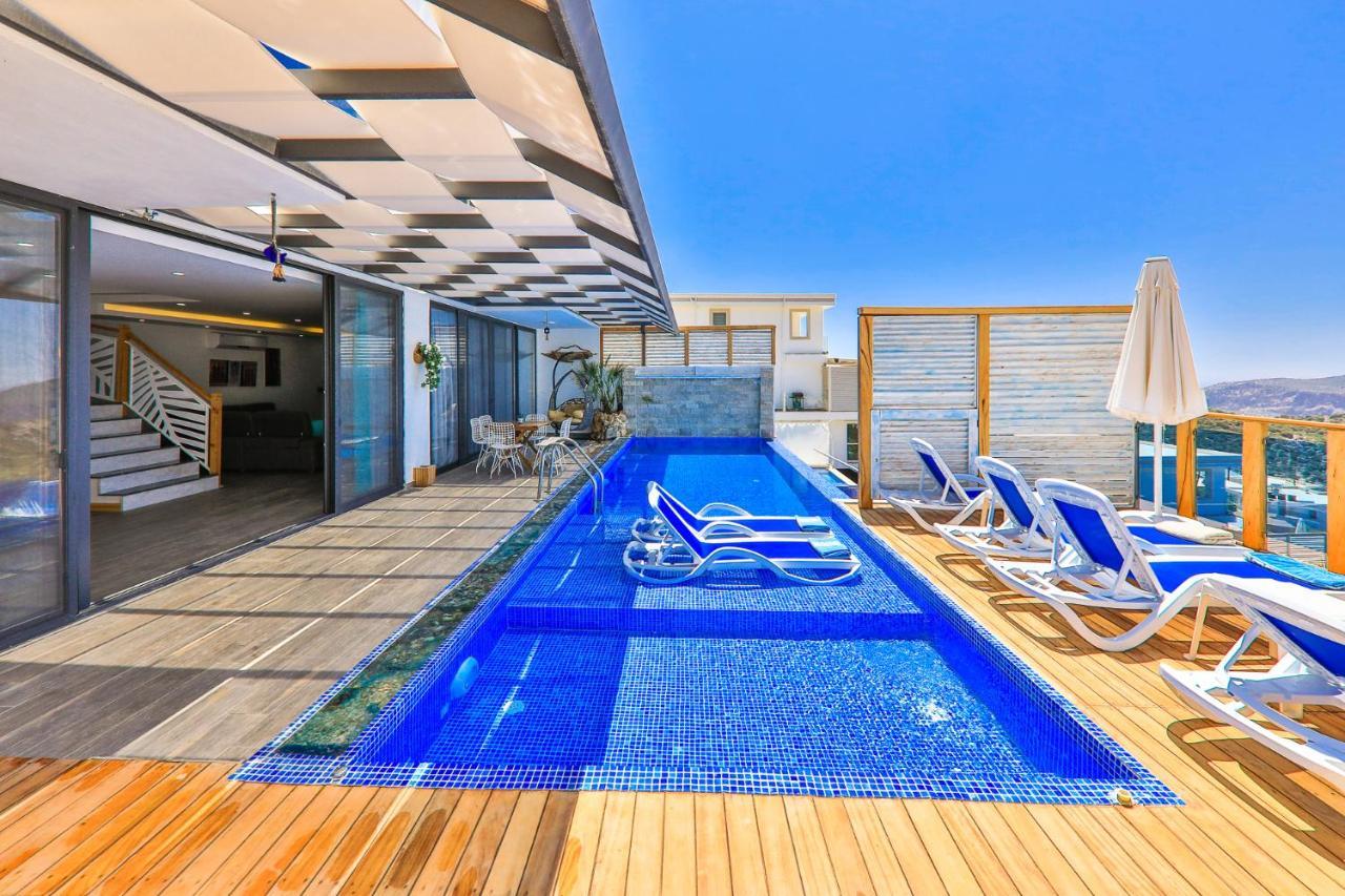 Villa Panorama Kalkan Jilda Livya Kültér fotó