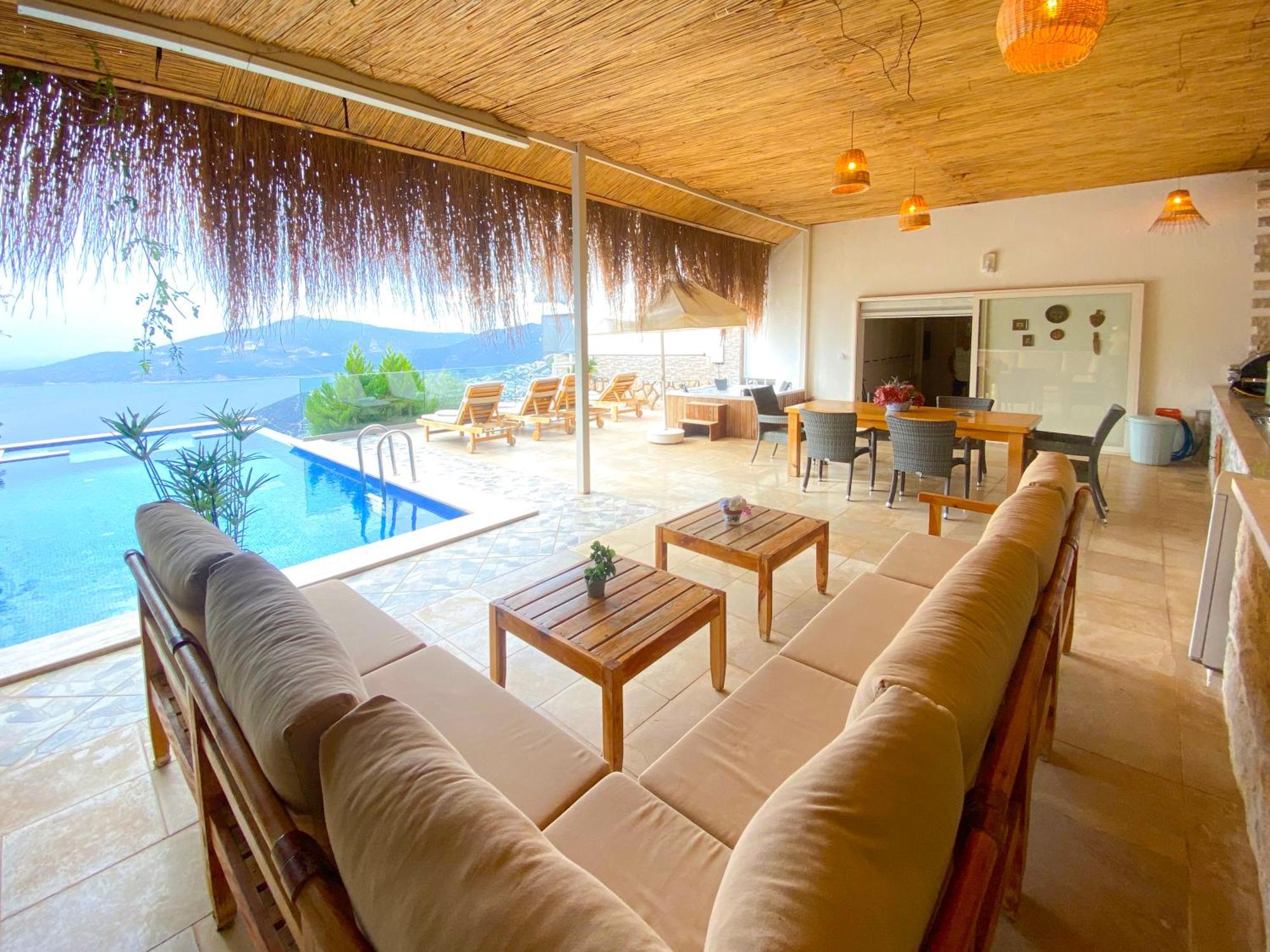 Villa Panorama Kalkan Jilda Livya Kültér fotó