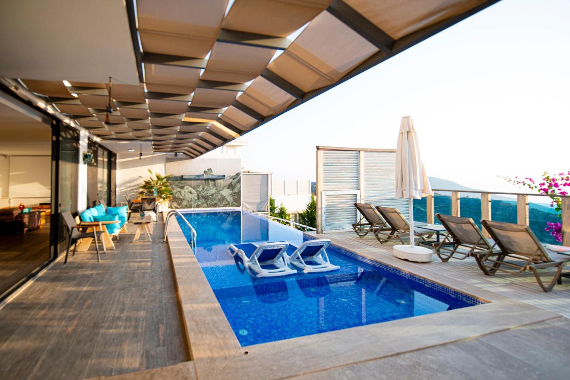Villa Panorama Kalkan Jilda Livya Kültér fotó