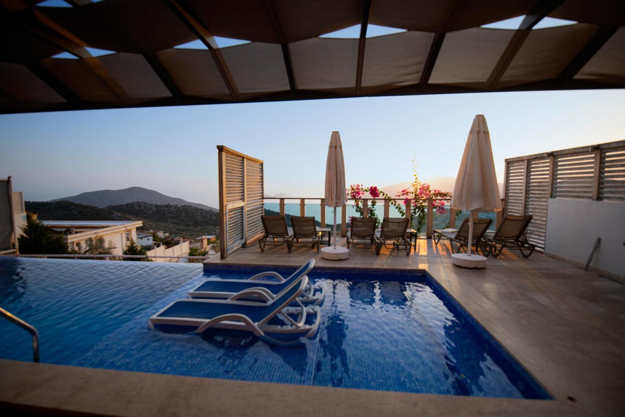 Villa Panorama Kalkan Jilda Livya Kültér fotó