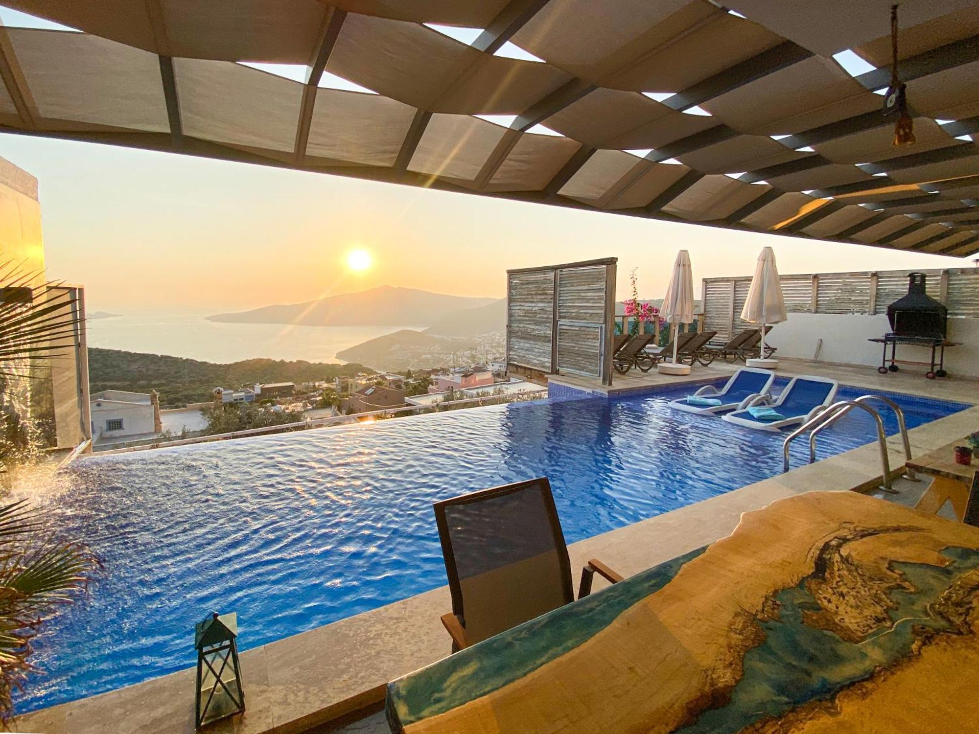 Villa Panorama Kalkan Jilda Livya Kültér fotó