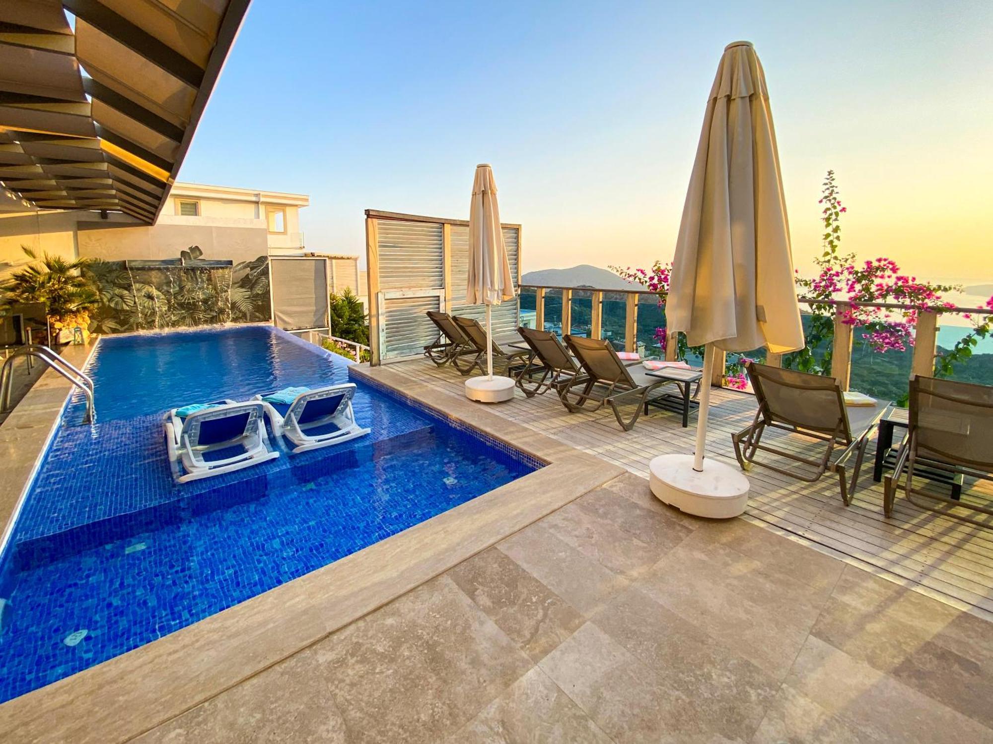 Villa Panorama Kalkan Jilda Livya Kültér fotó