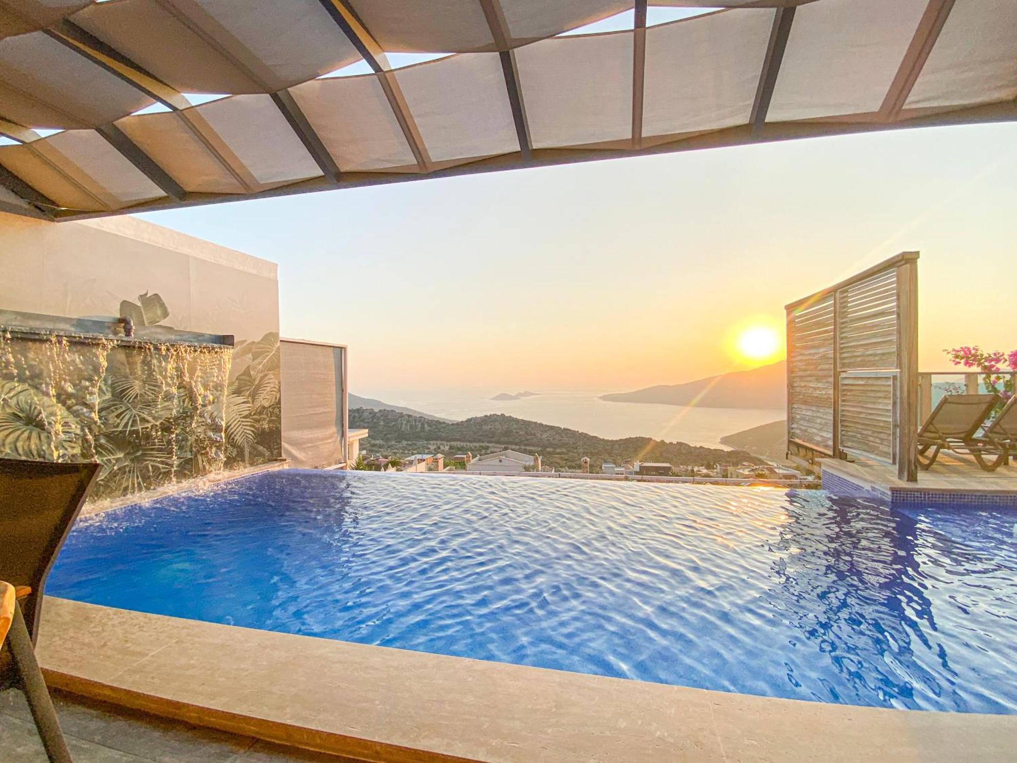 Villa Panorama Kalkan Jilda Livya Kültér fotó