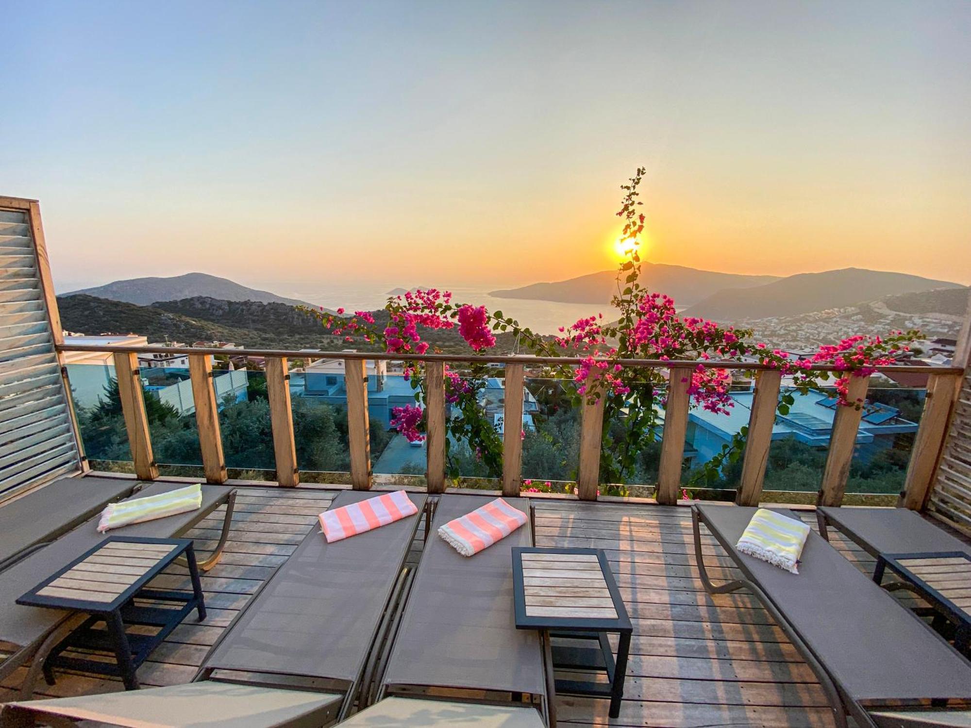 Villa Panorama Kalkan Jilda Livya Kültér fotó